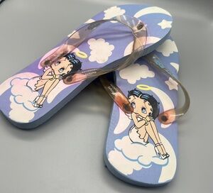 Betty Boop Angel Flip Flop Sandals